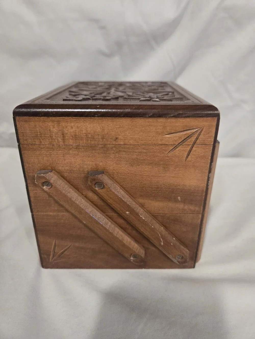 Vintage Jouets weber Musical Double Jewelary Box